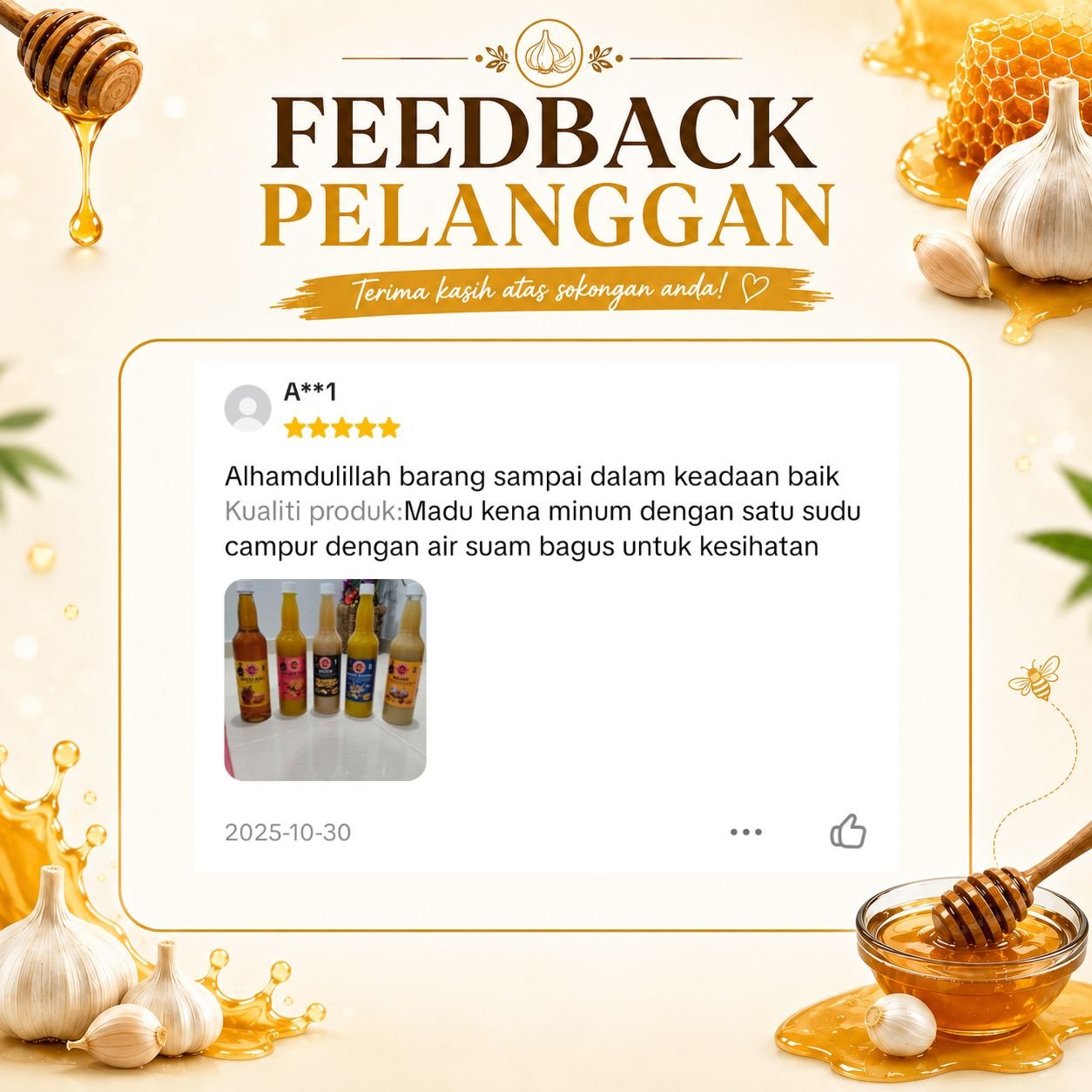 Testimoni pelanggan 1