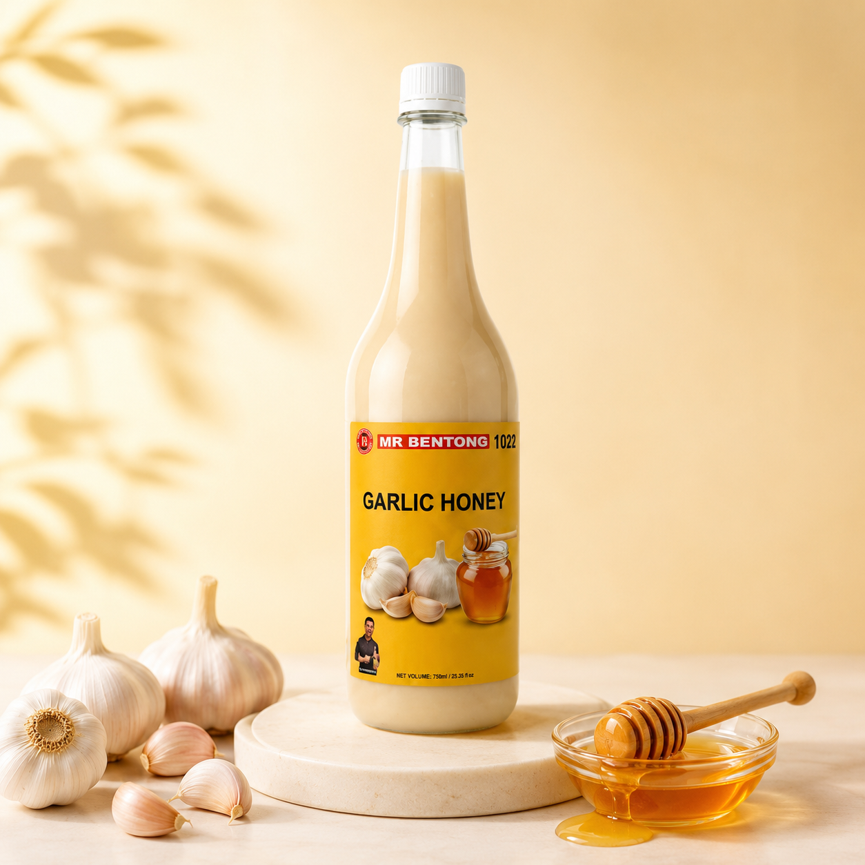 Madu Bawang Putih Mr Bentong close up